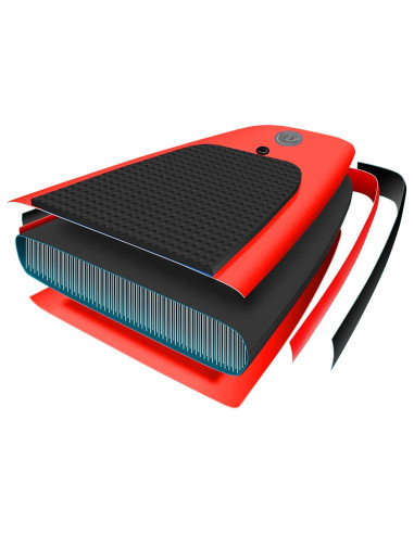 Set Tavola SUP Gonfiabile Rossa 330x76x10 cm