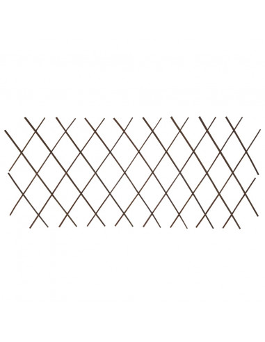 Recinzione a Traliccio in Salice 5 pz 180x60 cm