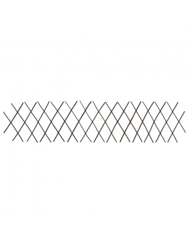 Recinzione a Traliccio in Salice 5 pz 180x30 cm