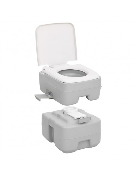 Set Toilette da Campeggio Portatile e Tanica d'Acqua