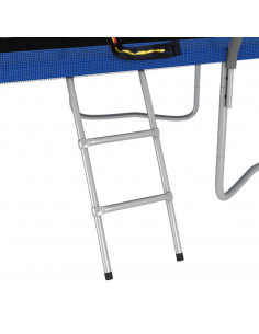 Set Trampolino Rettangolare 274x183x76 cm 150 kg