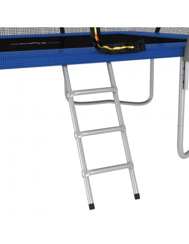 Set Trampolino Rettangolare 335x244x90 cm 150 kg