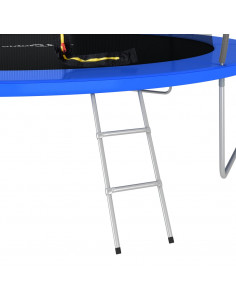 Set Trampolino Rotondo 460x80 cm 150 kg