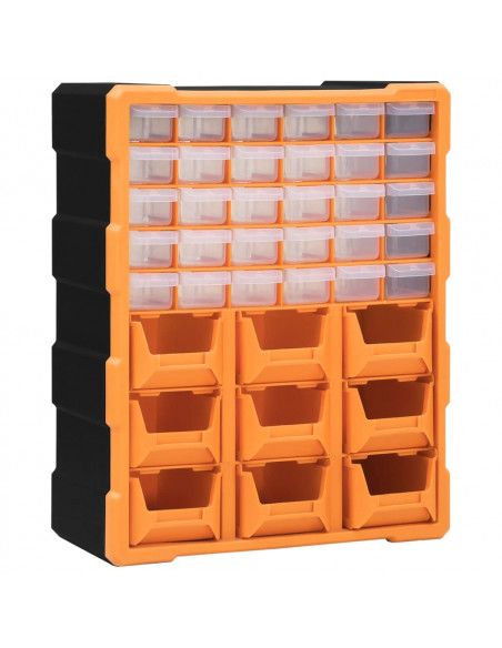 Mobile Contenitore con 39 Cassetti 38x16x47 cm