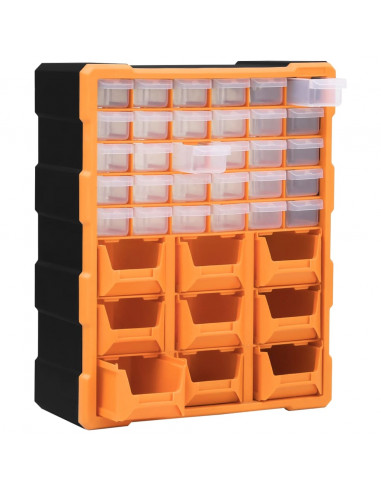 Mobile Contenitore con 39 Cassetti 38x16x47 cm