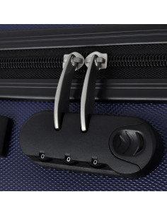 Set Trolley Rigidi 3 pz Blu 45,5/55/66 cm