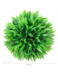 Sfere di Bosso Artificiale 2 pz 30 cm