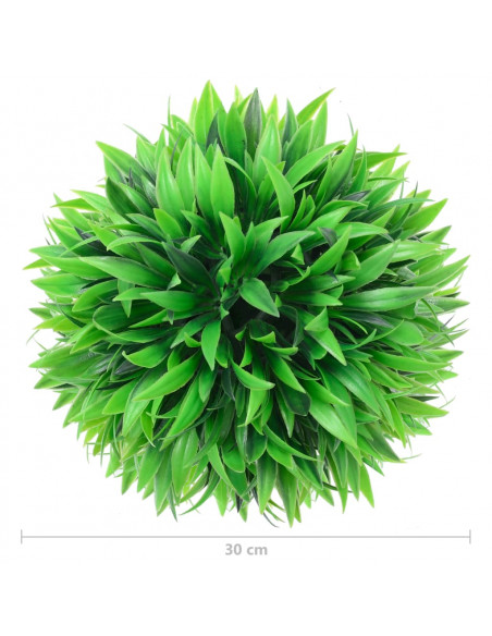 Sfere di Bosso Artificiale 2 pz 30 cm