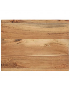 Sgabello 40 x 30 x 40 cm Legno Massello di Acacia 2