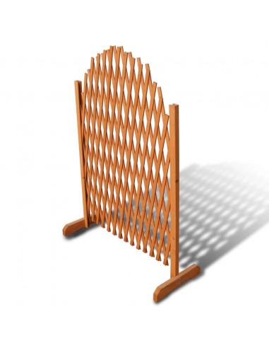 Recinzione a Traliccio in Legno Massello 180 x 100 cm