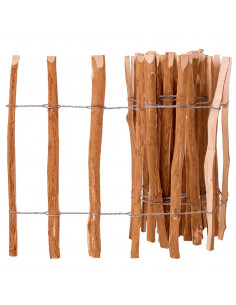 Staccionata in Legno di Nocciolo 60x500 cm