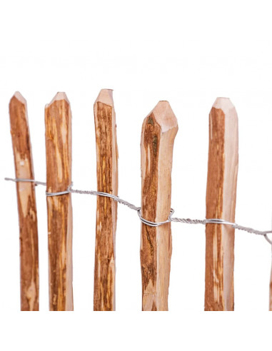 Staccionata in Legno di Nocciolo 60x500 cm