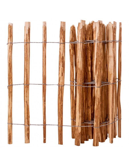 Staccionata in Legno di Nocciolo 90x500 cm
