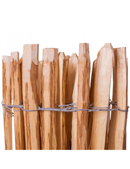 Staccionata in Legno di Nocciolo 90x500 cm