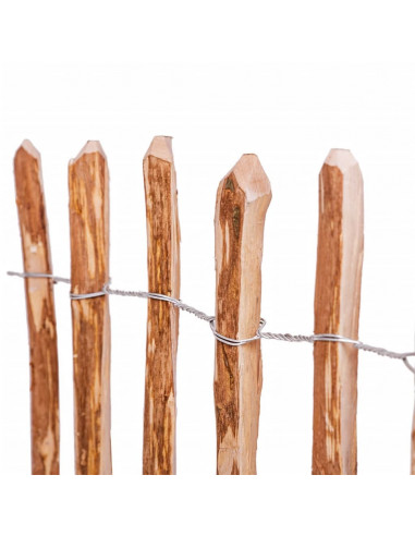 Staccionata in Legno di Nocciolo 90x500 cm