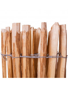 Staccionata in Legno di Nocciolo 120x250 cm 2