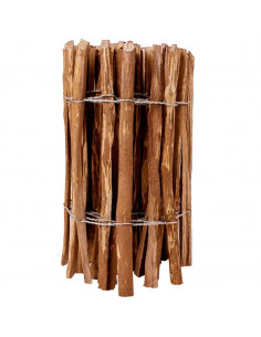 Staccionata in Legno di Nocciolo 60x500 cm 2