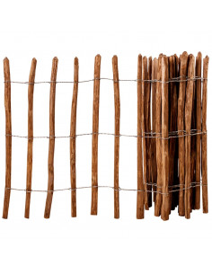 Staccionata in Legno di Nocciolo 90x500 cm