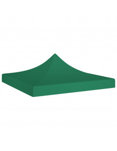 Tetto per Tendone per Feste 2x2 m Verde 270 g/m² 2