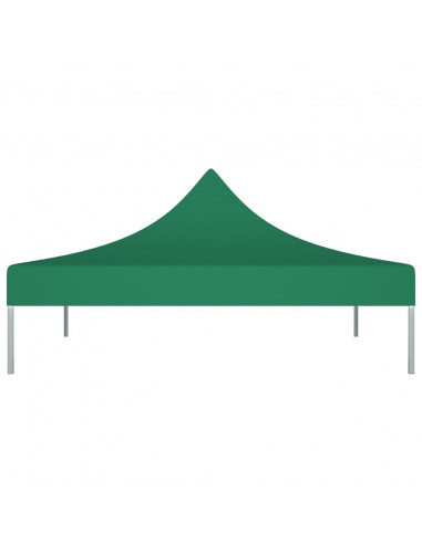 Tetto per Tendone per Feste 2x2 m Verde 270 g/m²