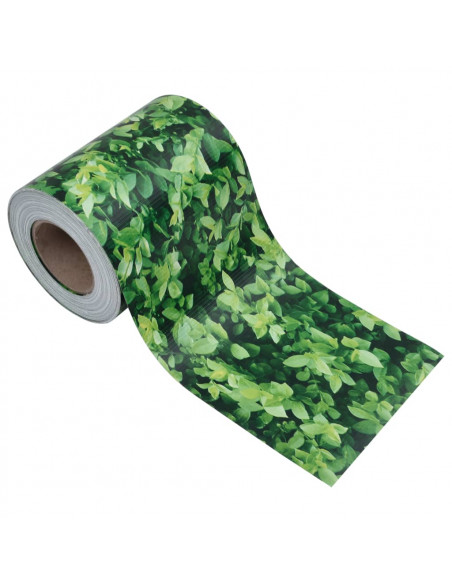 Recinzione Frangivento da Giardino PVC 35x0,19 m Verde