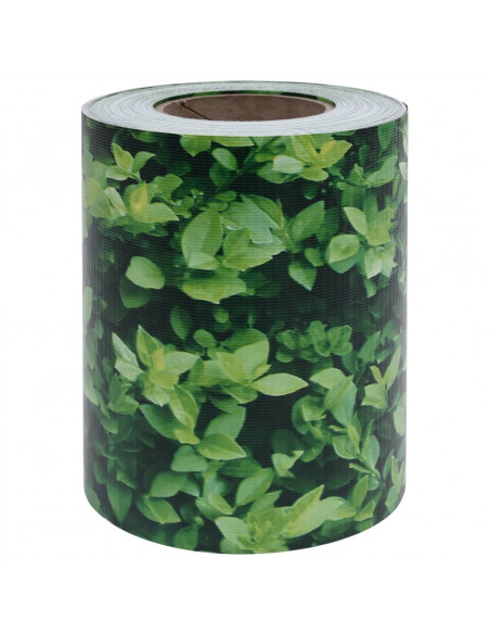 Recinzione Frangivento da Giardino PVC 35x0,19 m Verde