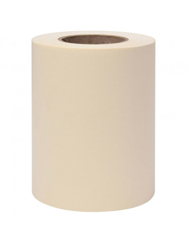Recinzione Frangivento da Giardino PVC 35x0,19 m Crema