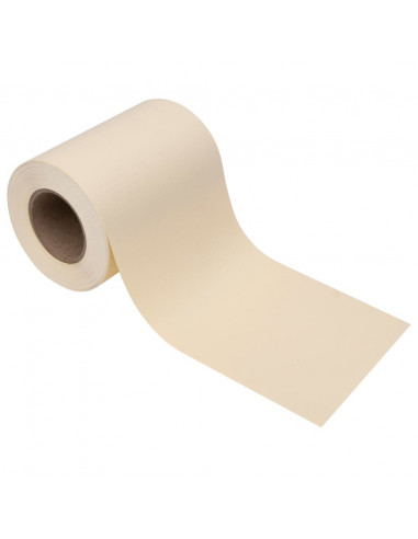 Recinzione Frangivento da Giardino PVC 35x0,19 m Crema