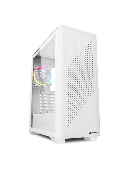 SHARKOON CASE VS9 RGB WHITE