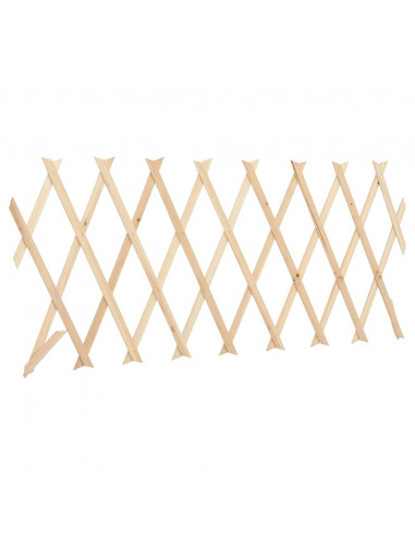 Recinzione a Traliccio 5 pz in Legno di Abete 180x30 cm
