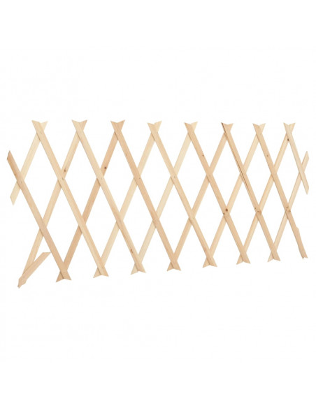 Recinzione a Traliccio 5 pz in Legno di Abete 180x30 cm