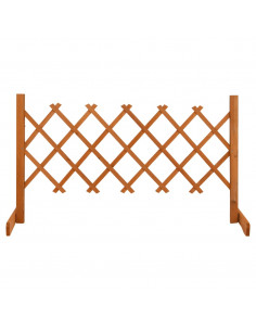 Traliccio da Giardino Arancione 120x60 cm Massello di Abete 2