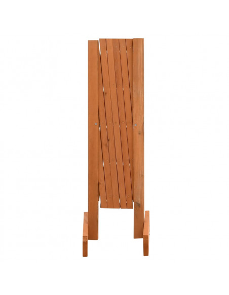 Traliccio da Giardino Arancione 120x60 cm Massello di Abete