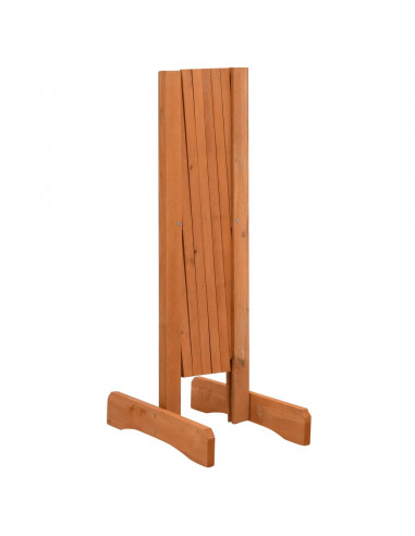 Traliccio da Giardino Arancione 120x60 cm Massello di Abete