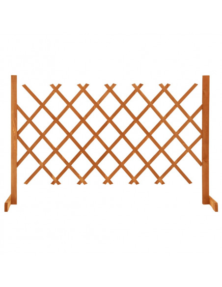 Traliccio da Giardino Arancione 120x90 cm Massello di Abete