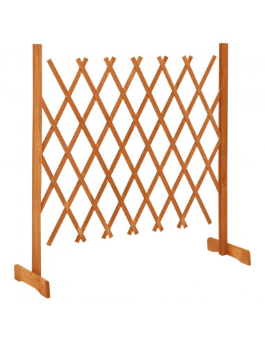 Traliccio da Giardino Arancione 120x90 cm Massello di Abete