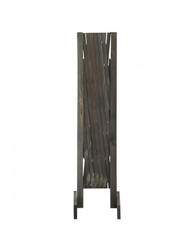 Traliccio da Giardino Grigio 120x90 cm in Massello di Abete