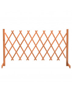 Traliccio da Giardino Arancione 150x80 cm Massello di Abete 2