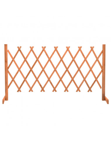 Traliccio da Giardino Arancione 150x80 cm Massello di Abete