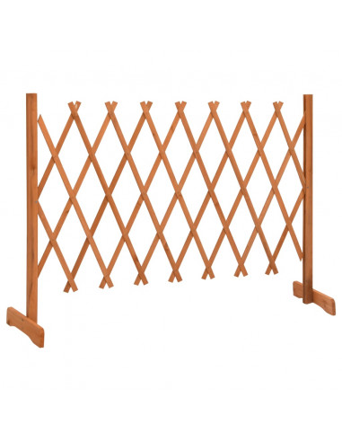 Traliccio da Giardino Arancione 150x80 cm Massello di Abete