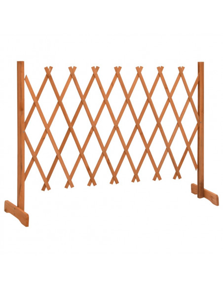 Traliccio da Giardino Arancione 150x80 cm Massello di Abete