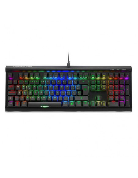 SHARKOON TASTIERA GAMING MECCANICA SKILLER SGK60, SWITCH KAILH BOX BROWN, LAYOUT ITA, RGB