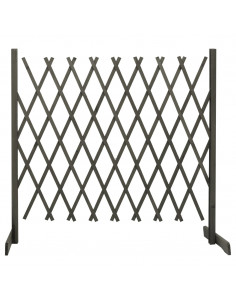 Traliccio da Giardino Grigio 180x100 cm in Massello di Abete 2