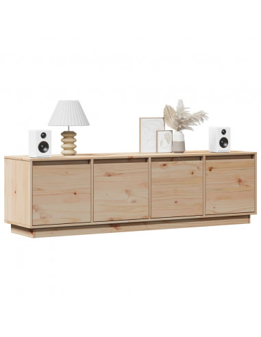 Mobile Porta TV 156x37x45 cm in Legno Massello di Pino