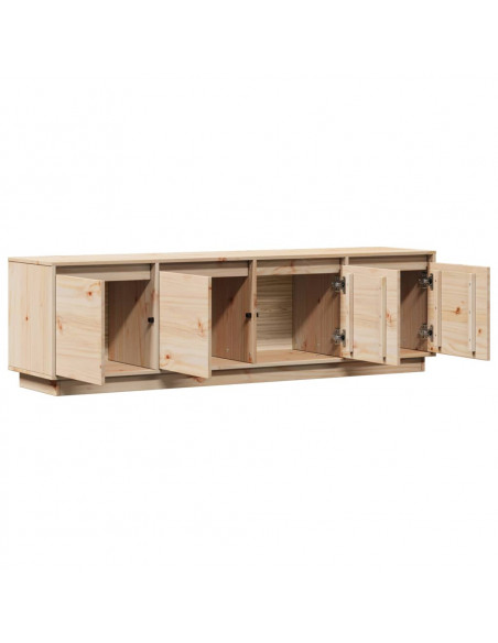 Mobile Porta TV 156x37x45 cm in Legno Massello di Pino