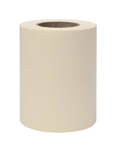 Recinzione Frangivento da Giardino PVC 70x0,19 m Crema