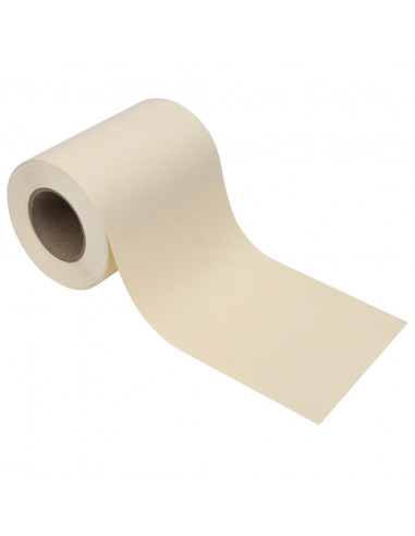 Recinzione Frangivento da Giardino PVC 70x0,19 m Crema
