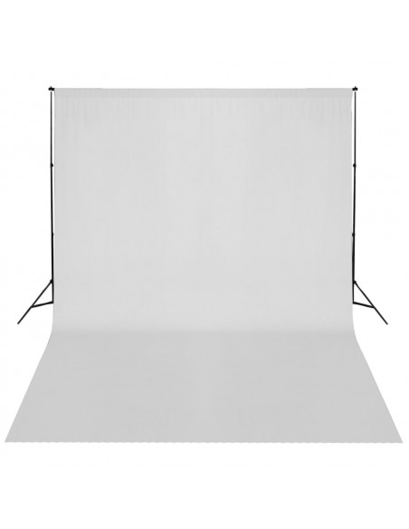Sistema Portafondali con Fondale Bianco 300 x 300 cm