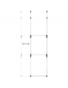 Sistema Telescopico per Guardaroba con Aste in Alluminio