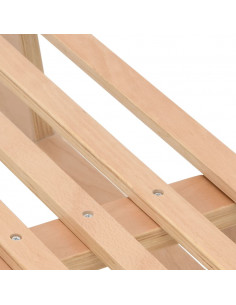 Slitta da Neve 110x40x34 cm in Compensato